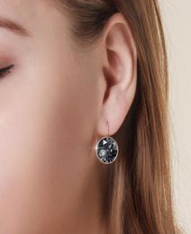New Design Bella Earrings Gold Plated Austrian Elements Crystal Dangle Earrings For Women Fashion Round Earrings Wedding Jewelry4773976