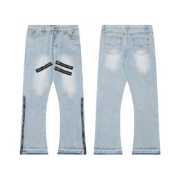 Baggy-Jeans für Herren ruinieren Galleryes Dept Jnco Herren-Designer-Löcher Damen-Kleidung Mann-Hose gerade Übergrößentrends 2024 Rock-Revival-Herren-Selvedge-Hosenjacke