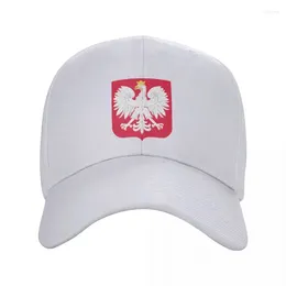 Ball Caps Custom Coat Of Arms Poland Baseball Cap For Men Women Adjustable Trucker Hat Outdoor Hip Hop