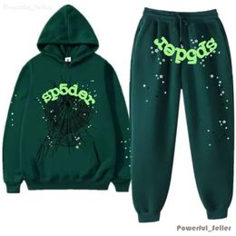 25ss Spider Trapstar Track Suits Hoodie Designer Mens 555 Sp5der Sweatshirt Man Young Thug Two-piece with Womens Spiders Tracksuit 6417