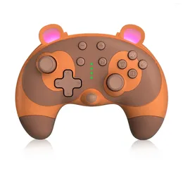 Game Controllers Switch Pro Controller Cartoon Style Wireless Bt Gamepad For Nin-Tendo