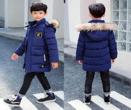 2019 New Winter Clothing Boys 4 Keep Warm 5 Children 6 Autumn Winter 9 Coat 8 Middle Aged 10 Year 12 Pile Thicker Cotton Jacket9812006