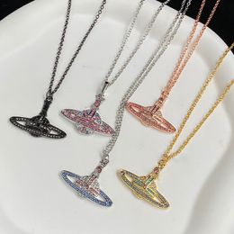 18K Gold Pendant Necklace for Woaman Diamond Necklace Top Luxury Products Brass Necklaces Fashion Jewellery Supply