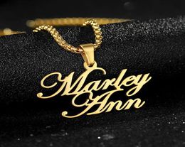 custom name pendant necklace for women luxury designer letter pendants Customise letters necklaces Jewellery family friend couple lo5648200