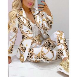 Designer women's clothing New Casual Womens Set pant suits women white blazers fashion business women suits blazer ladies suit office women suit work jacketKGVM