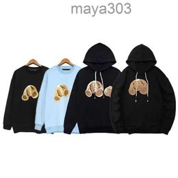 Man Palm Designers Mens Hoodies Pullover Teddy Printed Fashion Ber Terry Hooded Long Sleeve Women Letter Asian Size S-xlUN2B UN2B