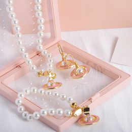 New Jewelry Sets Earrings Bracelet Chain Necklace Designer Lover Necklace Charm Bracelet Letter Earrings For Woman Gift Supply