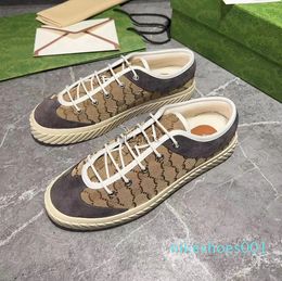 2024 denim shoe stripe rubber trainers embroidered platform vintage retro sneaker 1.25 04