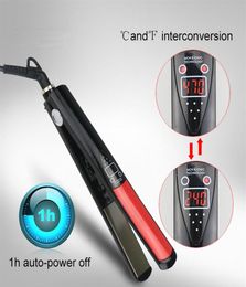 1 Inch Tourmaline Ceramic Hair Straightener with MCH Heater and LCD Display Fast Straightening Hair Styling Tools with Retail Box27764429