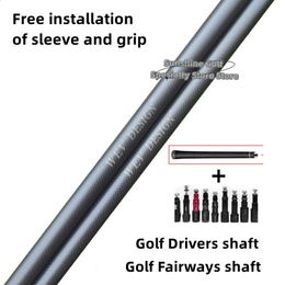 Golf Drivers Shaft WEV 1K Original Carbon fiber technology RS Flex Graphite Shaft Wood Shafts Free assembly sleeve and grip 240124