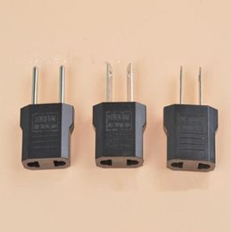 Universal European EU to US USA American Plug Converter Socket in Adapter Adaptor Travel Tomada de Parede Electrical Outlet6717555