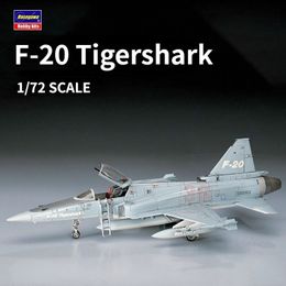 Hasegawa 00233 Aeroplane Model 1/72 Scale F-20 Tigershark US Fighter Model Kits for Boys Model Hobby DIY Toys 240124