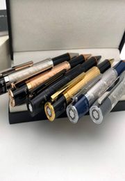 2021 Limited pen Special Edition brand pen Series Andy Warhol Reliefs barrel Luxury Ballpoint PenBox SetGift RefillsPlush Pouch6606156