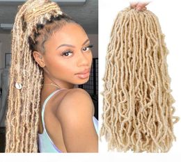 Beauty Goddess Faux Locs Culry Braid Crochet Hair Soft Natural Synthetic Braiding Hair Extension5014860