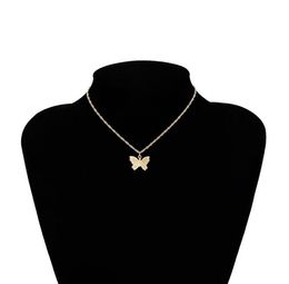 Butterfly Necklace temperament Jewellery sets gold chains necklace chokers women necklace fashioin Jewellery will and sandy gift 380205616120