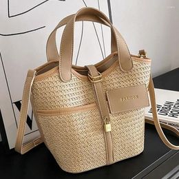 Waist Bags This Year's Bag For Women 2024 Spring And Summer Fashion Woven Temperament Shoulder Large Capacity Hand Holding