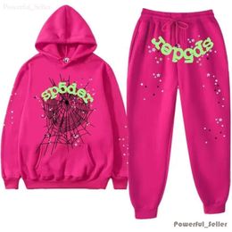25ss Spider Trapstar Track Suits Hoodie Designer Mens 555 Sp5der Sweatshirt Man Young Thug Two-piece with Womens Spiders Tracksuit 7599