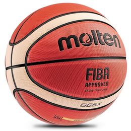 Molten Basketball PU Official Certification Competition Basketball Standard Ball Men's and Women's Training Ball SIZE 7 6 5240129