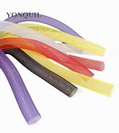 NonMetallic 16mm Tubular Horsehair Crinoline Tube Crin materil 100 nylon Trimming for fascinator DIY hair accessories 100ydslot5142801