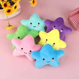 Stuffed Plush Animals Creative Pillow Cushion Toys Gift For Kids Children Girls Stars And Moon Doll Cloud Expression Cute Nap YQ240218