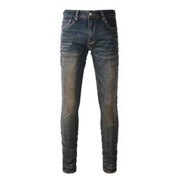 Men's Jeans Arrival Design Fashion Male High For Men Street Make Old Mud Classic Denim Pants Distressed