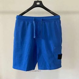 Men's Shorts Mens Designer Pockets Work Five-piece Pants Stones Island Womens Summer Sweat Multi-function Thigh Short Loose High Street Cottony 2024 fashion