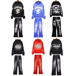 New luxury mens hoodie hellstar tracksuit designer hellstar sweatsuit for men women joggers hell star cotton Hoody Joggers sweatsuit Hip Hop fashion tops XXX