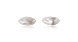 China high quality solid s925 silver stud earrings female classic white pearl cute fashion ear jewelry lady jewellry whole5171543