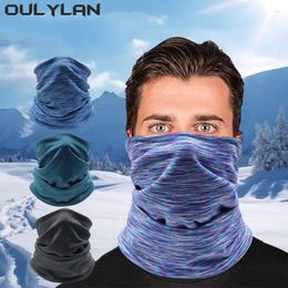 Bandanas Oulylan Motorcycle Half Face Mask Scarf Riding Biker Windproof Outdoor Winter Warm Fleece Neck Scarves Skiing Cover