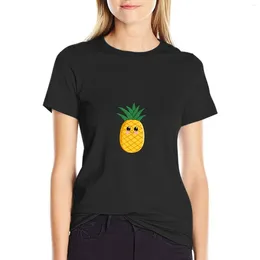 Women's Polos Pineapple - Big T-shirt Korean Fashion Hippie Clothes Womans Clothing