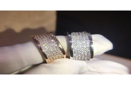 2020 New Gear Shaped Woman with Diamond Gold Ring Fashion Designer Brand Engagement Wedding Jewellery for Woman with Stamp 7377462