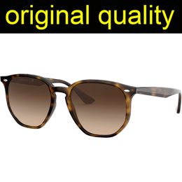 Top Quality Meteor Sunglasses Men Women Acetate Frame Real Glass Lenses Sun Glasses for Male Female with Leather Box