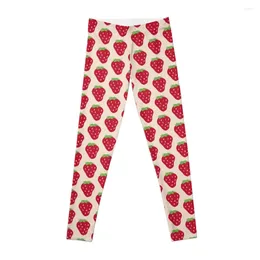 Active Pants Strawberry Gift For Lovers Leggings Women Sports Women's Trousers Sportswear Woman Gym Wear Womens