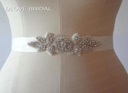 Real Po High Quality Rhinestone Crystals Wedding Belt Custom Made Bridal Accessory Wedding Prom Evening Sashes Tie Backs1020767