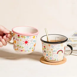 Mugs Creativity Ceramic Mug Cute Cartoon Animal With Scale Cup Home Drinking Coffee Milk Kawaii For Lovers Children