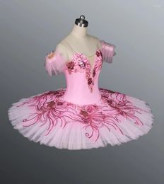 Stage Wear High Quality Professional Custom Size Classical Girls Blue Bird Ballet Tutu Costumes