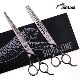7 inch Professional Hairdressing scissors set hair Cutting Barber shears 18 teeth High quality 240126