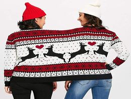 Winter Couples Sweater pullover 2020 Two Person Ugly Sweater Couples Pullover Novelty Christmas for women Pull Femme 3XL5602415