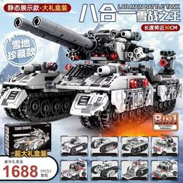 Blocks New WW2 Military Vehicle Tank 8in1 Airplane Truck Model Building Blocks DIY Bricks Kids Construction Toys Gifts for Boys Adult