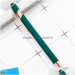 Gel Pens Wholesale Ballpoint Touch Sn Stylus Pen For Writing Stationery Office School Student Gift Drop Delivery Business Industrial Dhxe4