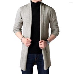 Men's Sweaters Knitted Jacket Coat Slim Soft Spring Cardigan Winter Comfortable Easy Care Fall Full Sleeve Comfy Fashion