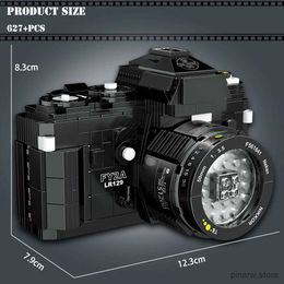 Blocks New Digital Camera Toy Building Blocks FY2A SLR Camera Bricks Model Creative Toys Kids Christmas Gifts 627 Pcs Blocks Figures