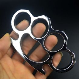 Thickened and Sturdy Metal Finger Tiger Outdoor Camping Self Designer Defence Boxing Training Punching Window Pocket Edc Tool U68K