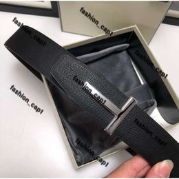 Tom Fords Belt New Men Clothing Accessories Belts Big T Buckle Fashion Women High Quality Luxurys Designer Belt Genuine Leather Waistband with Box Dust Bag Bb Belt 62