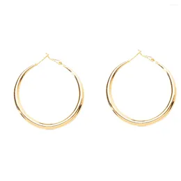 Hoop Earrings MITTO FASHION JEWELRIES AND HIGH ACCESSORIES GOLD PLATED LARGE CIRCLE FOR WOMEN