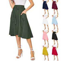 Skirts Women's Casual High Waist Pencil For Women Knee Length Full Bed Skirt With Split Corners Sparkly Cage