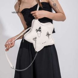 Evening Bags Five-pointed Star Shaped Handbag And Purses Women Backpack Shoulder Crossbody 2023 Ladies Messenger Trendy Design