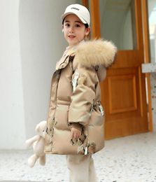 Down Coat 30 Degrees Children Jacket Winter Parka For Girls Clothing Clothes Baby Long Ski Suit Thicken Kids Snowsuit 18 Years9817861