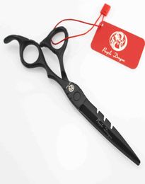 Black Hair cutting scissors 6 INCH or 55 INCH for choose Black baking finish surface 440C Simple packing 1PCSLOT NEW7649032