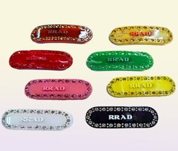 fashion Hair Clips Barrettes ladies simple personality candy Colourful letters designer hairpins brand box packing272p2634284